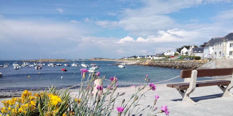 Portivy, seul port sur la côte sauvage