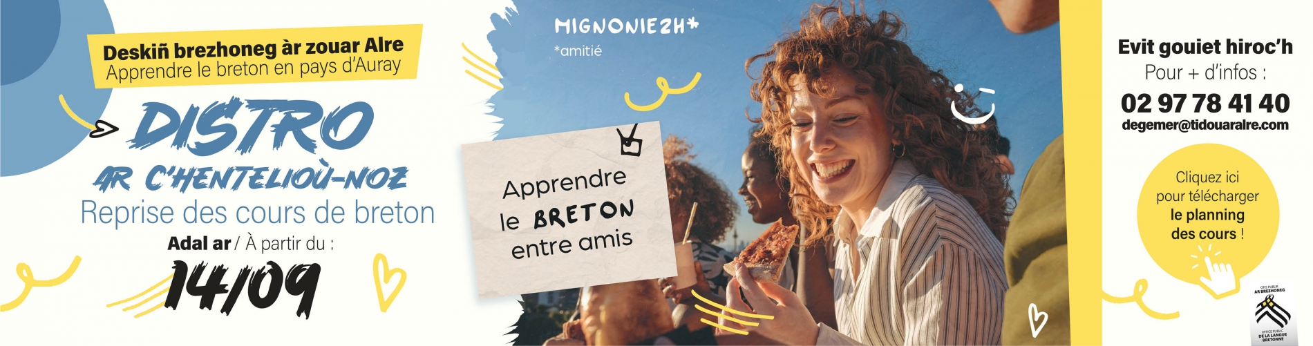 Reprise de cours de breton