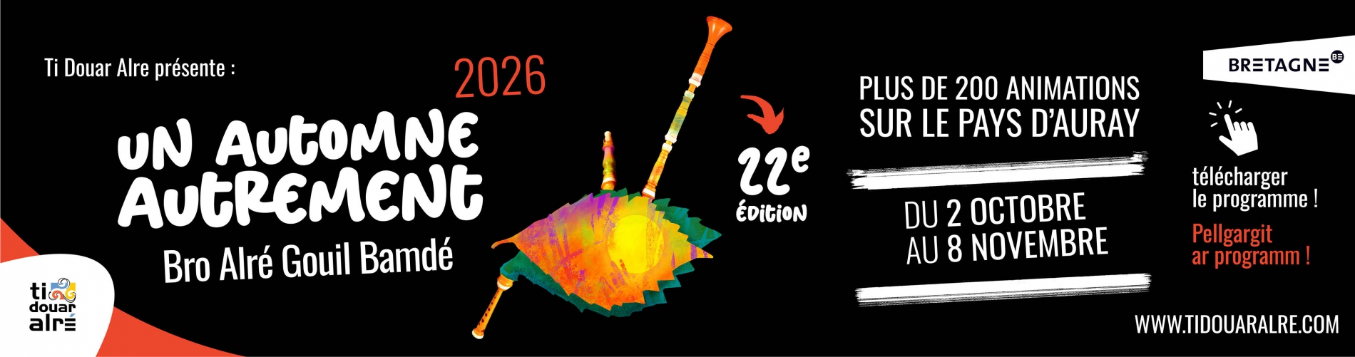 Un Automne autrement 2026 - programme